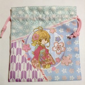 巾着ポーチの裏面