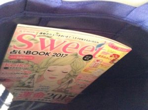 Sweet占いBOOKを入れたところ