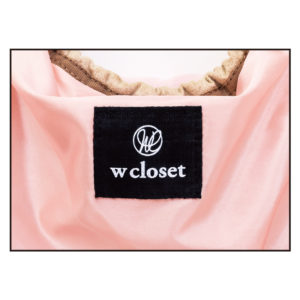 w closet リングハンドルバッグBOOK