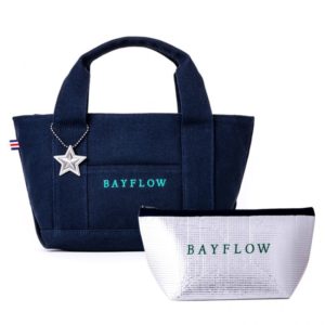 BAYFLOW LOGO TOTE BAG BOOK中部グリーン