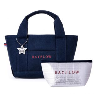 BAYFLOW LOGO TOTE BAG BOOK近畿レッド