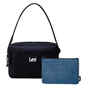 2019年9月発売ムック本Lee SHOULDER BAG BOOK BLACK付録のバッグとポーチ