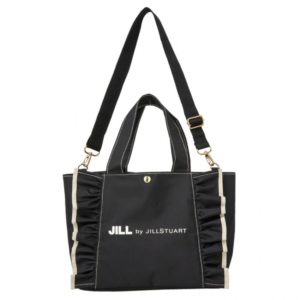 2019年10月発売JILL by JILLSTUART ショルダーストラップ付きフリルトートバッグBOOK付録のバッグ