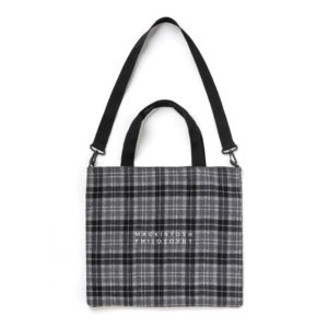 2019年11月発売MACKINTOSH PHILOSOPHYムック本付録のタータンチェック柄2WAYBAG