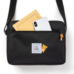 ローソン限定ムック本リラックマ SHOULDER BAG BOOK BLACK ver.付録のショルダーバッグ