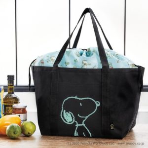 ムック本SNOOPY レジカゴサイズのBIGショッピングバッグ BOOK付録