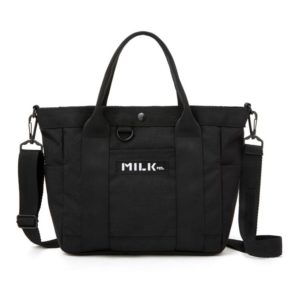 2020年8月発売ムック本mini特別編集 MILKFED. SPECIAL BOOK 2Way Tote Bag付録のブラック