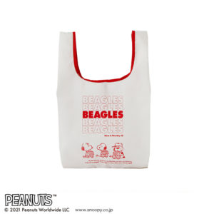 2021年1月発売コンビニ限定ムック本SNOOPY ecoBAG BOOK No.5付録のバッグ赤色