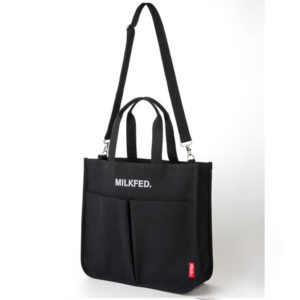 2021年2月発売ムック本MILKFED. SPECIAL BOOK Double Pocket Bag付録のブラック