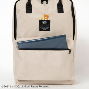 2021年2月発売コンビニ限定ムック本リラックマ BACKPACK BOOK feat.KiU BEIGE ver.付録