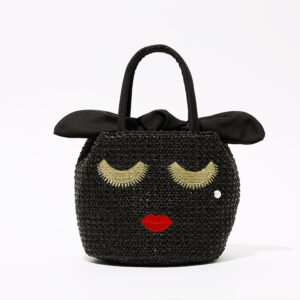 2021年6月発売販売店限定ムック本a-jolie EYELASH BASKET BAG BOOK BLACK ver.の付録