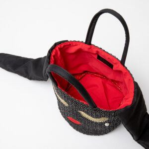 2021年6月発売販売店限定ムック本a-jolie EYELASH BASKET BAG BOOK BLACK ver.の付録