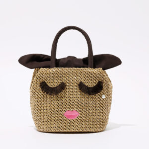 2021年6月発売販売店限定ムック本a-jolie EYELASH BASKET BAG BOOK BROWN ver.の付録