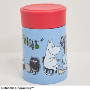 ファミマ限定ムック本MOOMIN 真空断熱スープジャー ブルー