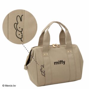 2022年6月発売ムック本付録miffy ワイヤー口金保冷バッグ BEIGE色