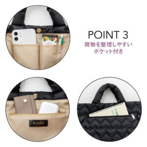 「a-jolie 3WAY HEART QUILTING BAG BOOK」仕様