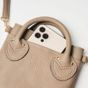 ムック本「YOUNG & OLSEN The DRYGOODS STORE スマホショルダー BAG BOOK TAUPE」使用例