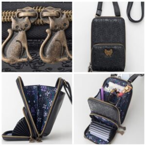 ムック本 ANNA SUI mini じゃばら式スマホショルダーBOOKの仕様