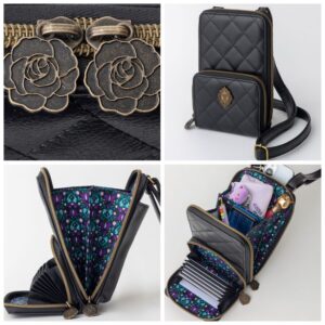 コンビニ限定ムック本ANNA SUI mini じゃばら式スマホショルダーBOOK Diamond ver.の仕様