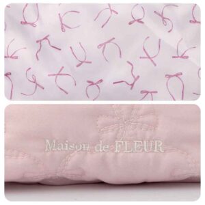 ローソン限定ムック本Maison de FLEUR Ribbon Bag Bookの生地