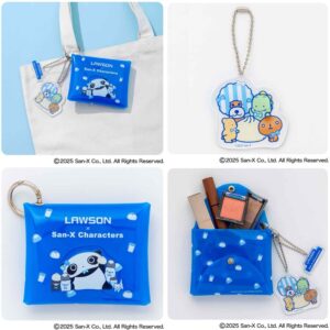 ローソン限定ムック本「LAWSON×San-X Characters チャーム付きクリアポーチBOOK オールスターズver.」
