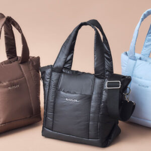 2025年10月新刊ローソン限定ムック本「BAYFLOW 収納5ポケット キルティングバッグBOOK BLACK」全3種