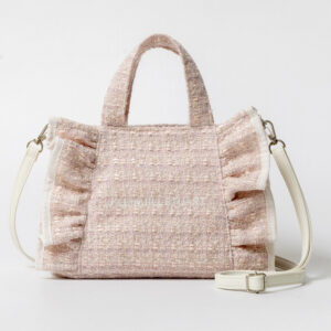 2025年10月発売ムック本JILL by JILL STUART BOOK ツイードフリルバッグ PINK ver.