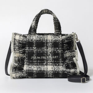 2025年10月発売ムック本JILL by JILL STUART BOOK ツイードフリルバッグ BLACK ver.