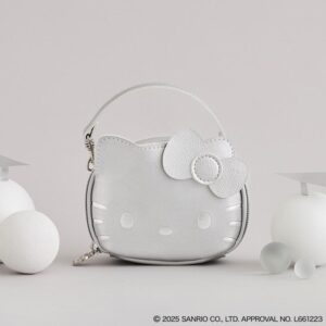 セブンイレブン限定ムック本HELLO KITTY × BRILMY リップが縦に収納できる ズボラに優しいミニコスメポーチ BOOK SILVER ver. SPECIAL PACKAGE