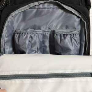 Ponbaby 27L ツインズ マザーズリュック フロントポケット内側