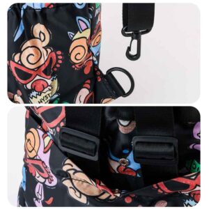 ローソン限定ムック本「HYSTERIC MINI 2WAY TOTE↔BACKPACK BOOK BLACK ver.」仕様