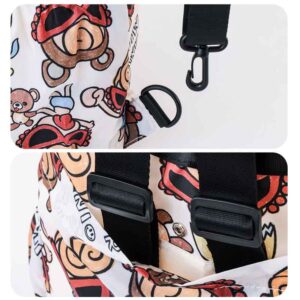 「HYSTERIC MINI 2WAY TOTE↔BACKPACK BOOK WHITE ver.」仕様