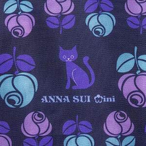 ANNA SUI mini 刺繍トートバッグBOOK裏地