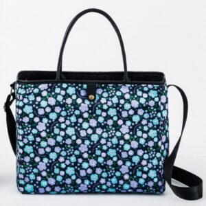 ANNA SUI mini リバーシブルで使えるロゴキルトなトートバッグBOOK内側