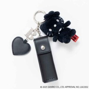 セブンイレブン限定HELLO KITTY × BRILMY いつでもササッとお直しできる ズボラに優しいミラー付きリップチャーム BOOK BLACK ver. SPECIAL PACKAGE