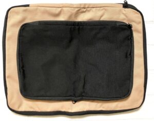 MURAトラベル圧縮ポーチのMサイズとLサイズを比較した写真