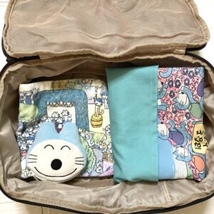 MURAトラベル圧縮ポーチのMサイズの内側の使用例