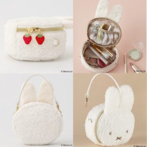 宝島社ムック本miffy いちごチャームの2WAYポーチ&ショルダーバッグ BOOKの仕様