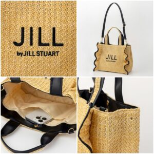 JILL by JILL STUART BOOK かごバッグ NATURAL ver.仕様