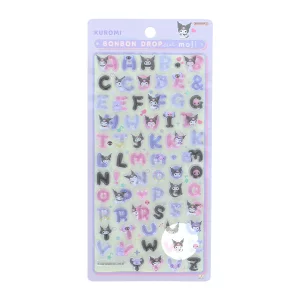 ボンボンドロップシール もじ クロミ  文字 英字 